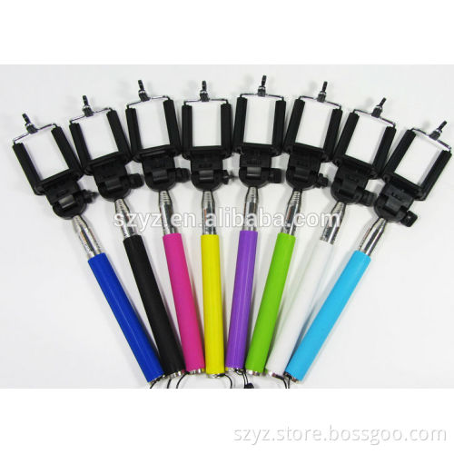 Big Promotion! original factory hot selling z07-1 high qulaity Self Portrait Selfie Handheld extendable Stick transview monopod